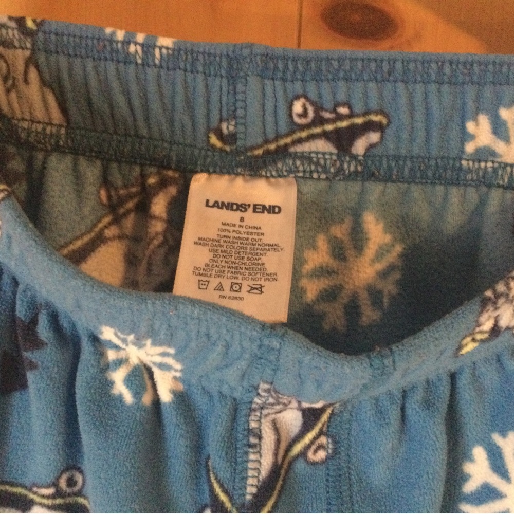 Land’s End Fleece PJs - Picture 6 of 7